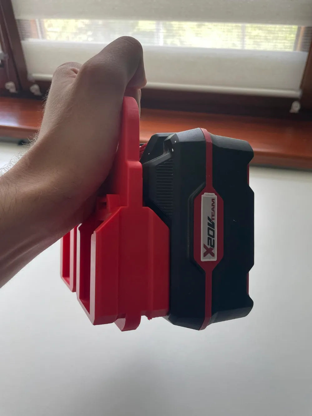 Parkside 20V Battery Caddy (4 Pack) | Power Tool Battery Holder & Organizer Case