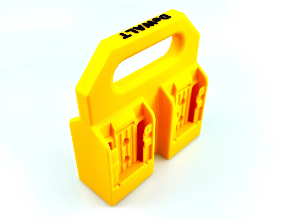 DeWALT 20V Battery Holder: Secure 4 Battery Caddy, Transport & Protection