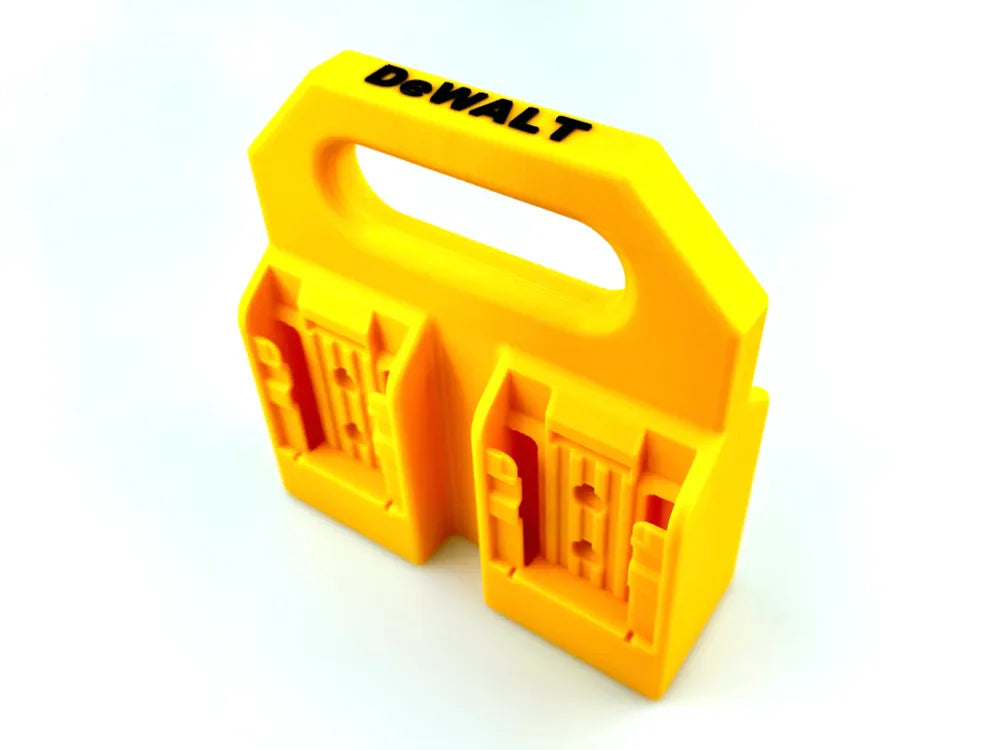 DeWALT 20V Battery Holder: Secure 4 Battery Caddy, Transport & Protection