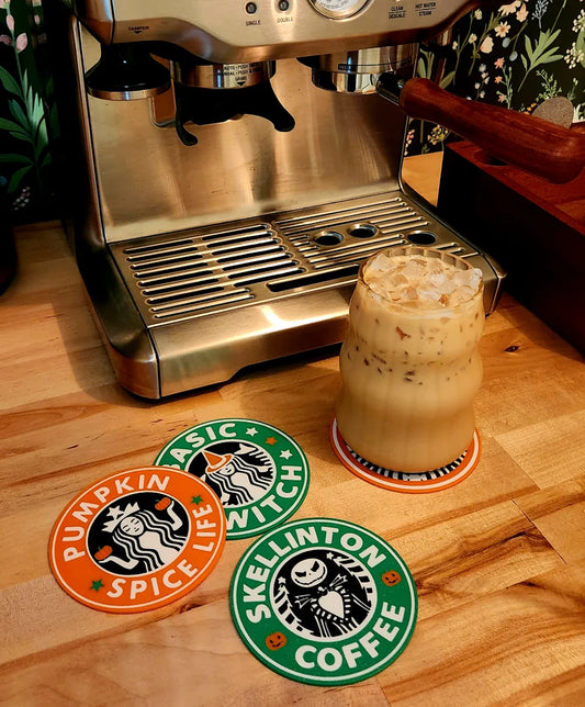 Halloween Coffee Coasters