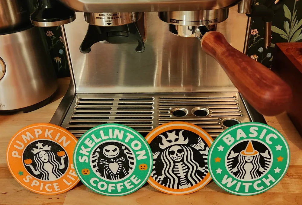 Halloween Coffee Coasters