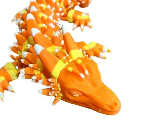 Candy Corn Dragon Halloween