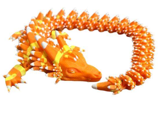 Candy Corn Dragon Halloween