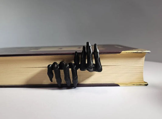 Scary Bookmark / Horror book decor