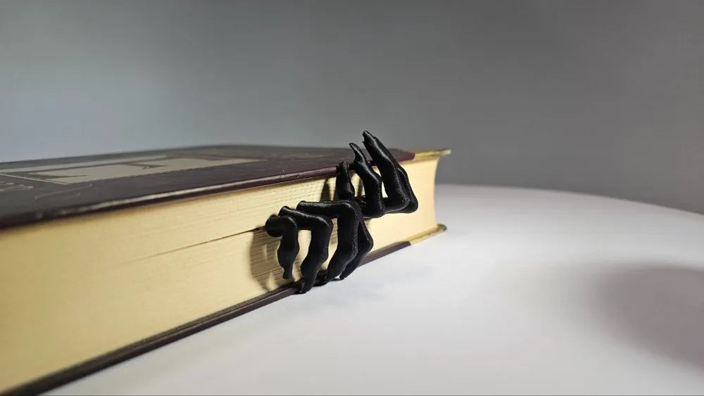 Scary Bookmark / Horror book decor