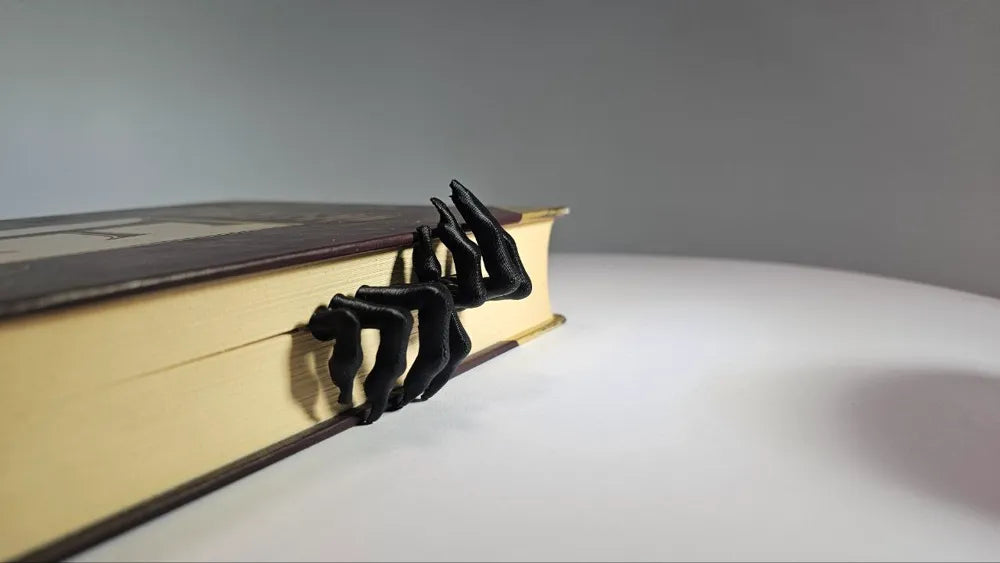 Scary Bookmark / Horror book decor