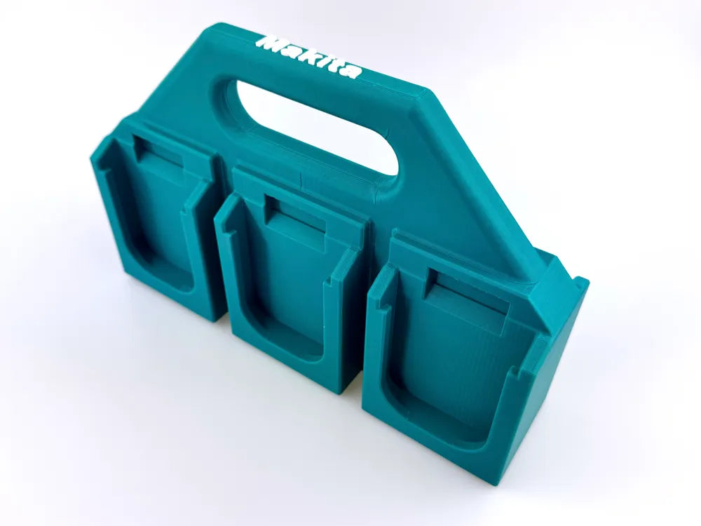 Makita 18V Battery Caddy (6 Pack) | Power Tool Battery Holder & Organizer Case