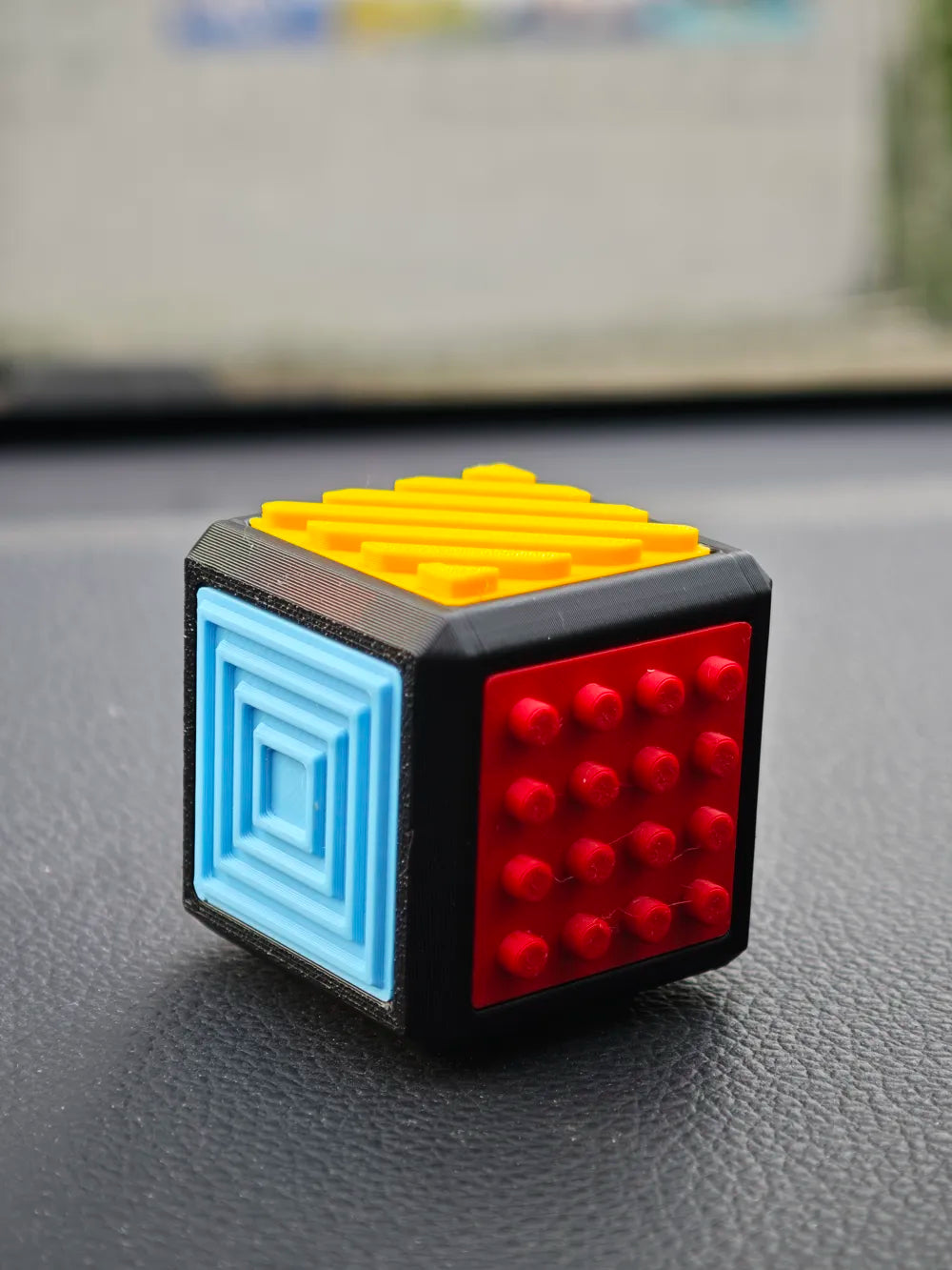 FIDGET CUBE-x6 – Tilpas Din Fidget Cube med 10 Teksturer | HengeDK