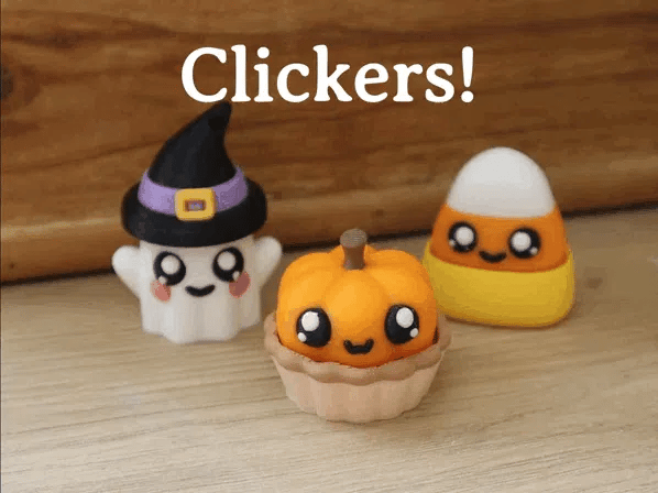 Halloween Clickers ( 3 pack )