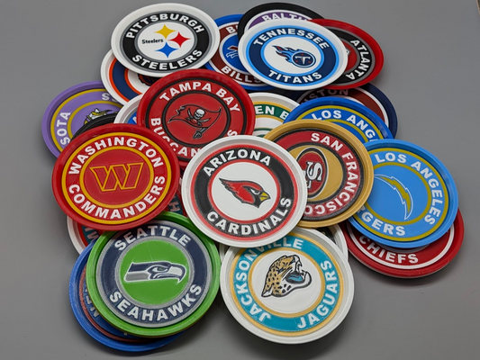 NFL Coasters – Vælg dit hold eller Full League Set