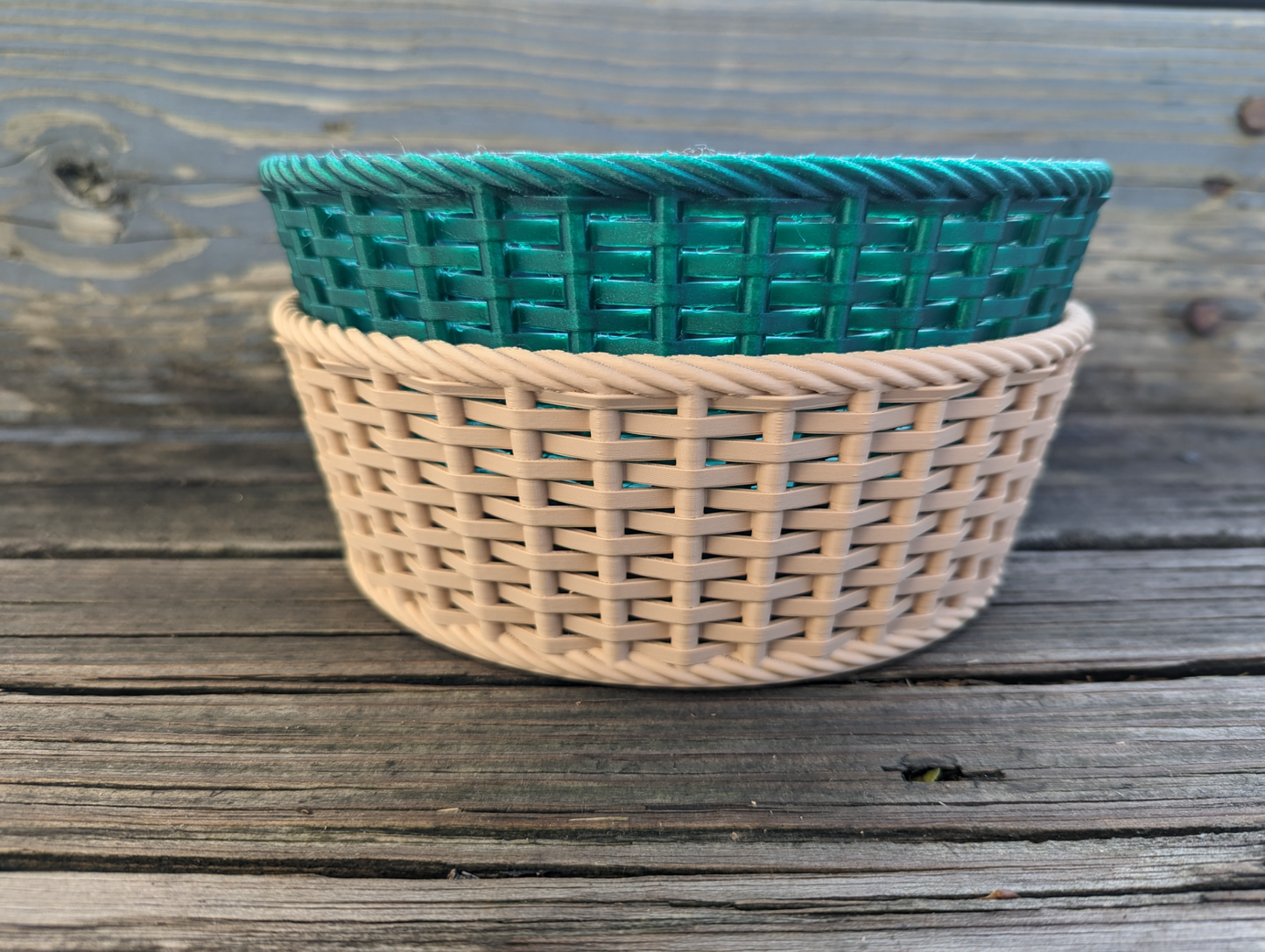 3D-printet flettet kurv – moderne design | Høj kvalitet