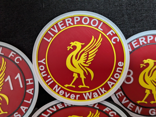 Liverpool FC Coaster Set – Fodbold Fan Gave & Bordskånere