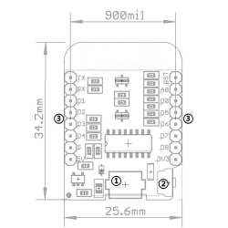 NodeMcu Wemos ESP8266 D1 Mini