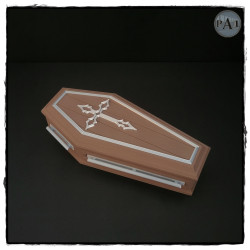 Mini Coffin Candy Box til Halloween - Uhyggelig Slikboks
