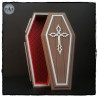 Mini Coffin Candy Box til Halloween - Uhyggelig Slikboks