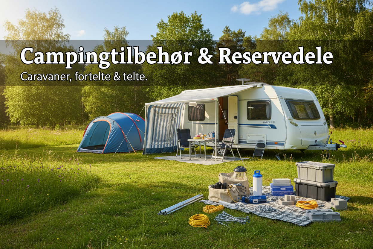 Campingtilbehør & Reservedele – Alt til vogn, fortelt og telt