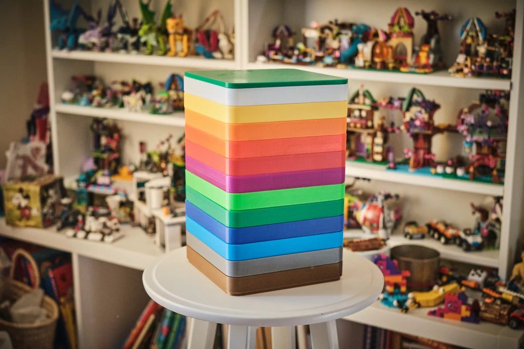 Lego Sorteringsbakker (Sæt m. 5 stk.) – Praktiske sorteringsbakker til klodser og krea