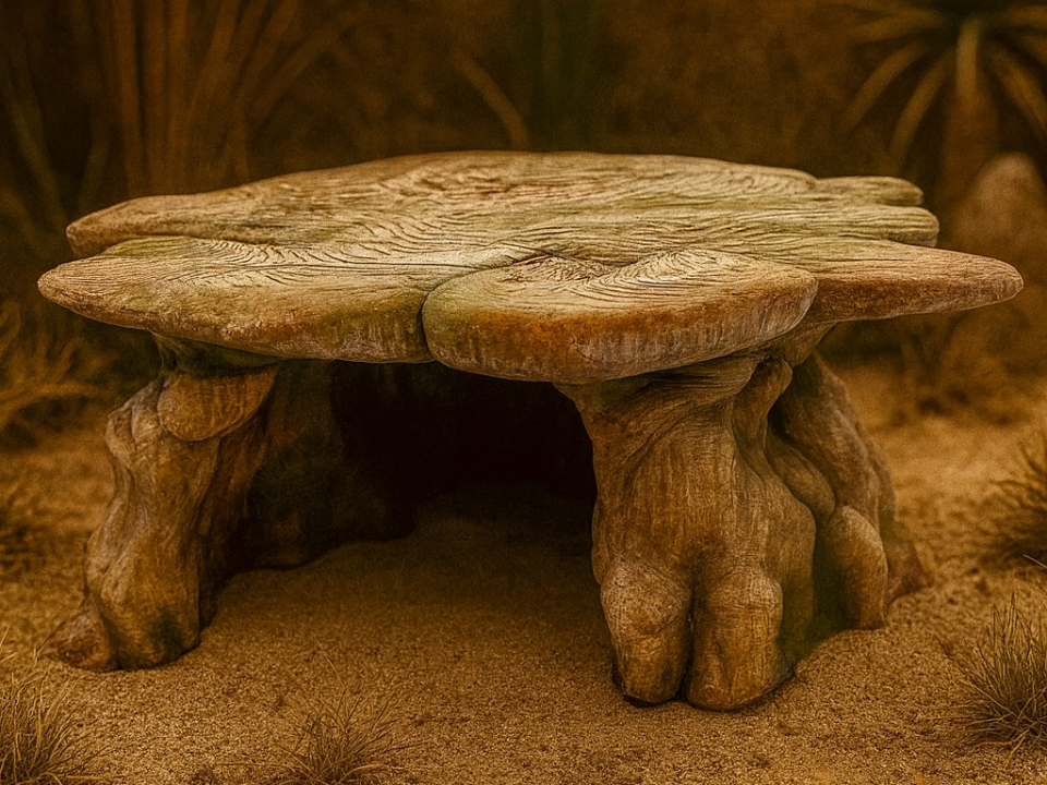 Platform Rock til Akvarie – Stabil & Dekorativ (2 størrelser, flere farver)