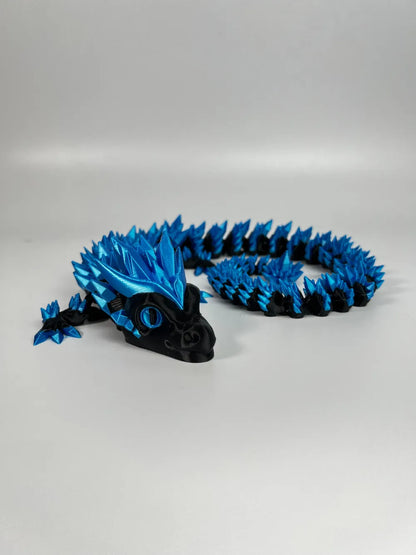 Articulated Crystal Flexi Dragon