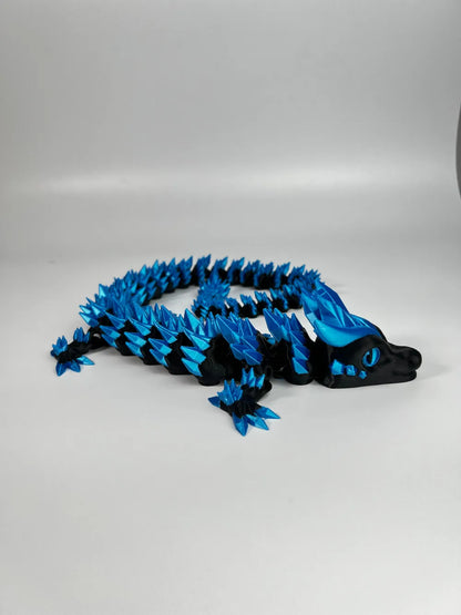 Articulated Crystal Flexi Dragon