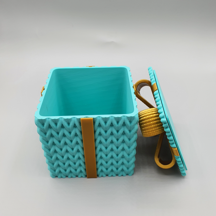 Multicolor Christmas 3D-Printed Gift Box – Farverig og magisk jule-gaveæske