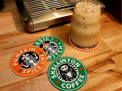 Halloween Coffee Coasters