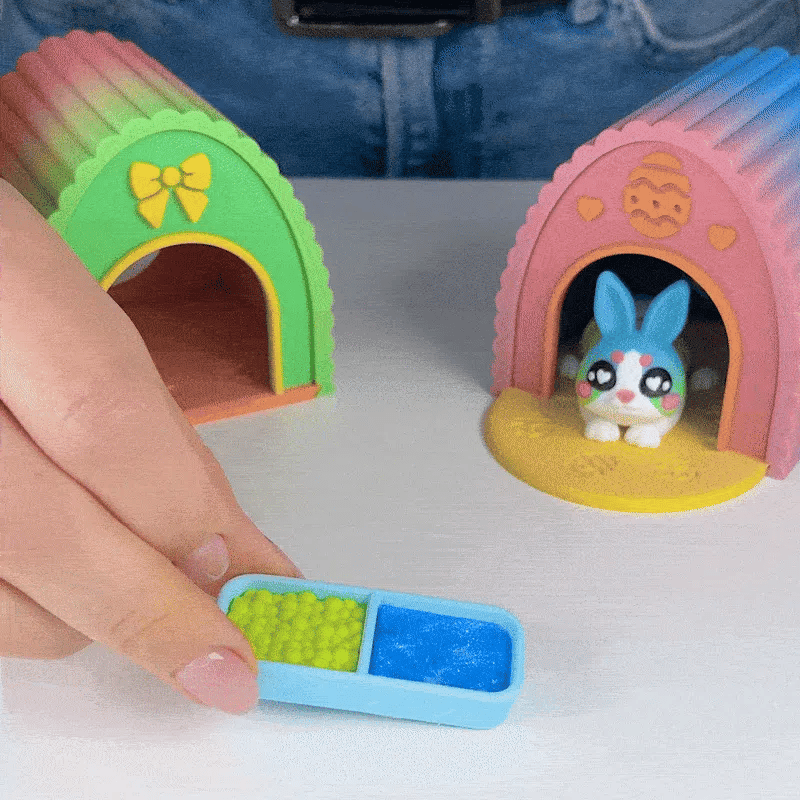 Diorama for Cute Flexi Animals – Display Set