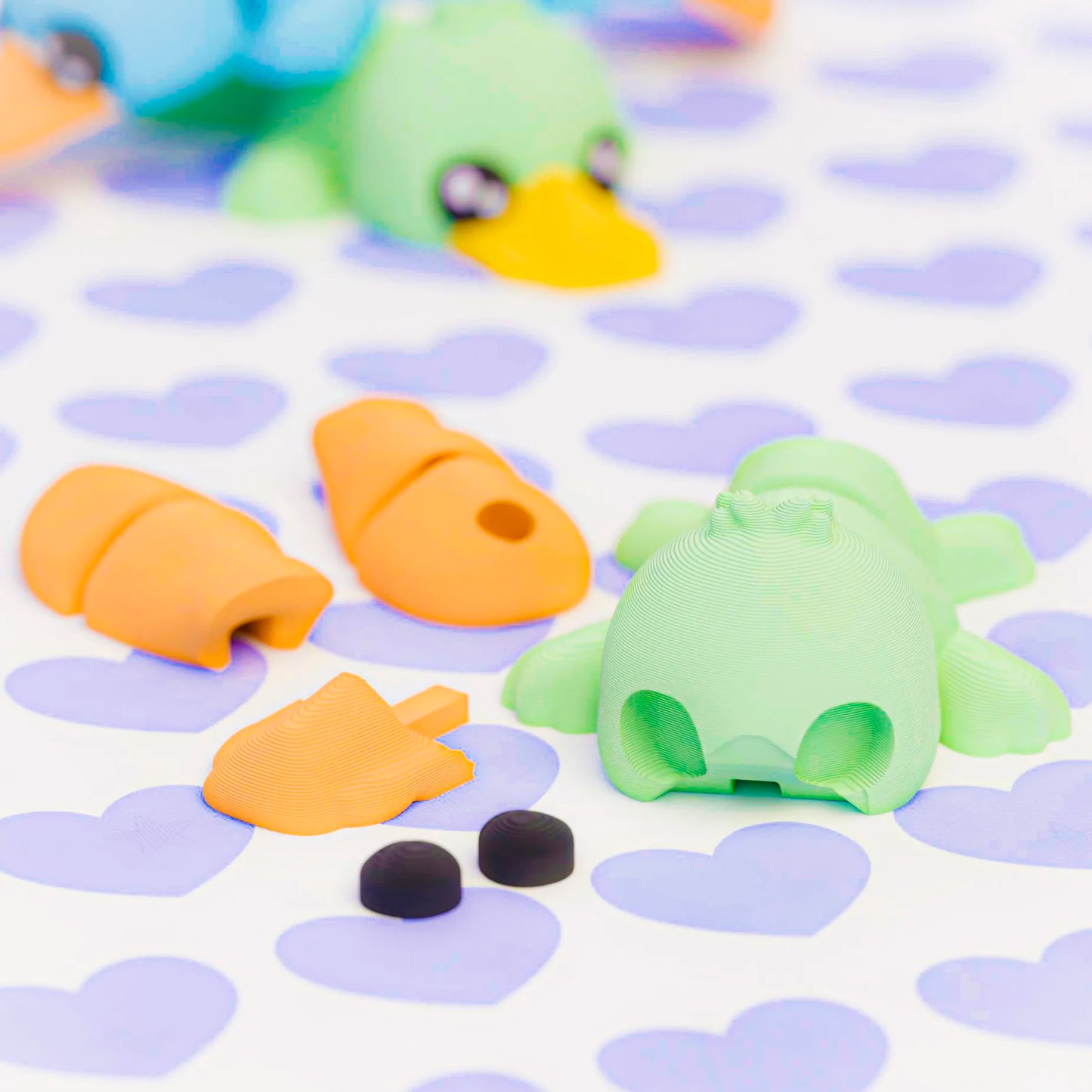 Flexi Baby Platypus – Leddelt Fidget (5-pak)