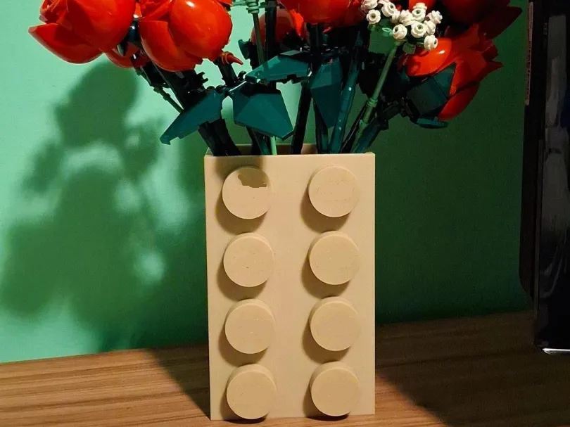 LEGO Brick Vase – Skalérbar Vase til Botanicals-serien