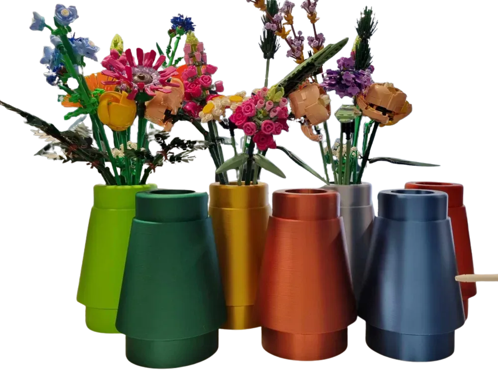 LEGO Cone Brick Vase – Kegleformet Vase til Botanicals