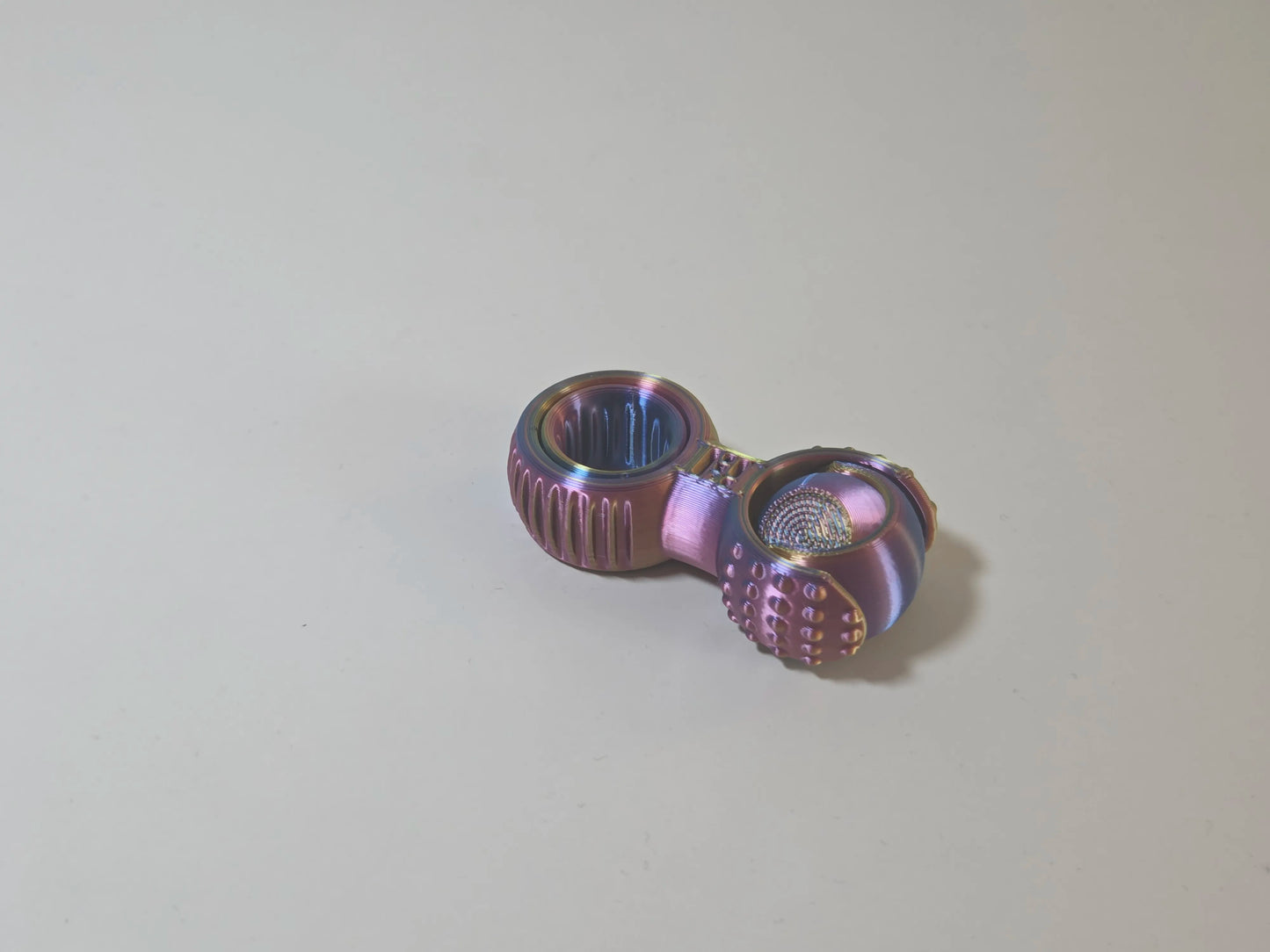 SpinBar – Dual-Axis Free-Ball Fidget Spinner