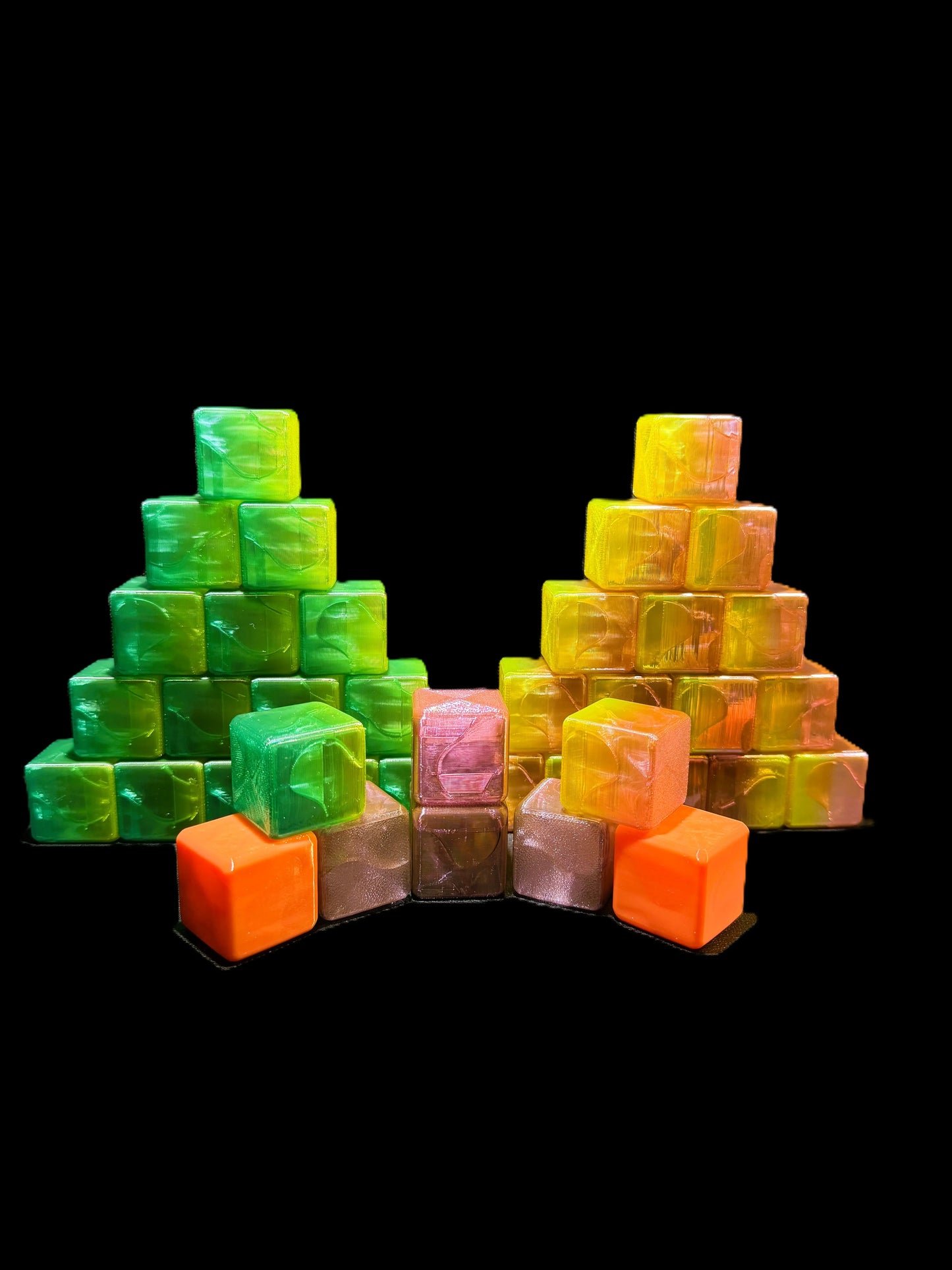Ice Cube – Soft Sensory Squeeze Cube (3 størrelser)