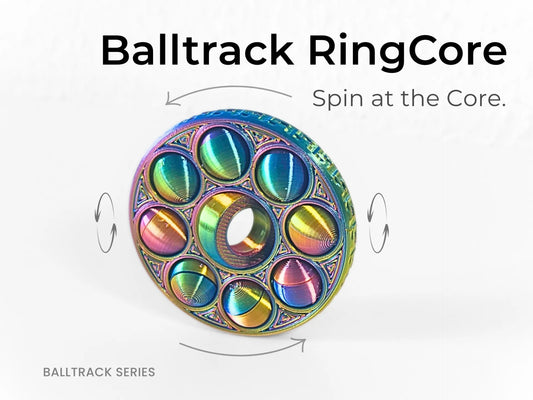 BallTrack Ring Core – Spin & Orbit Fidget