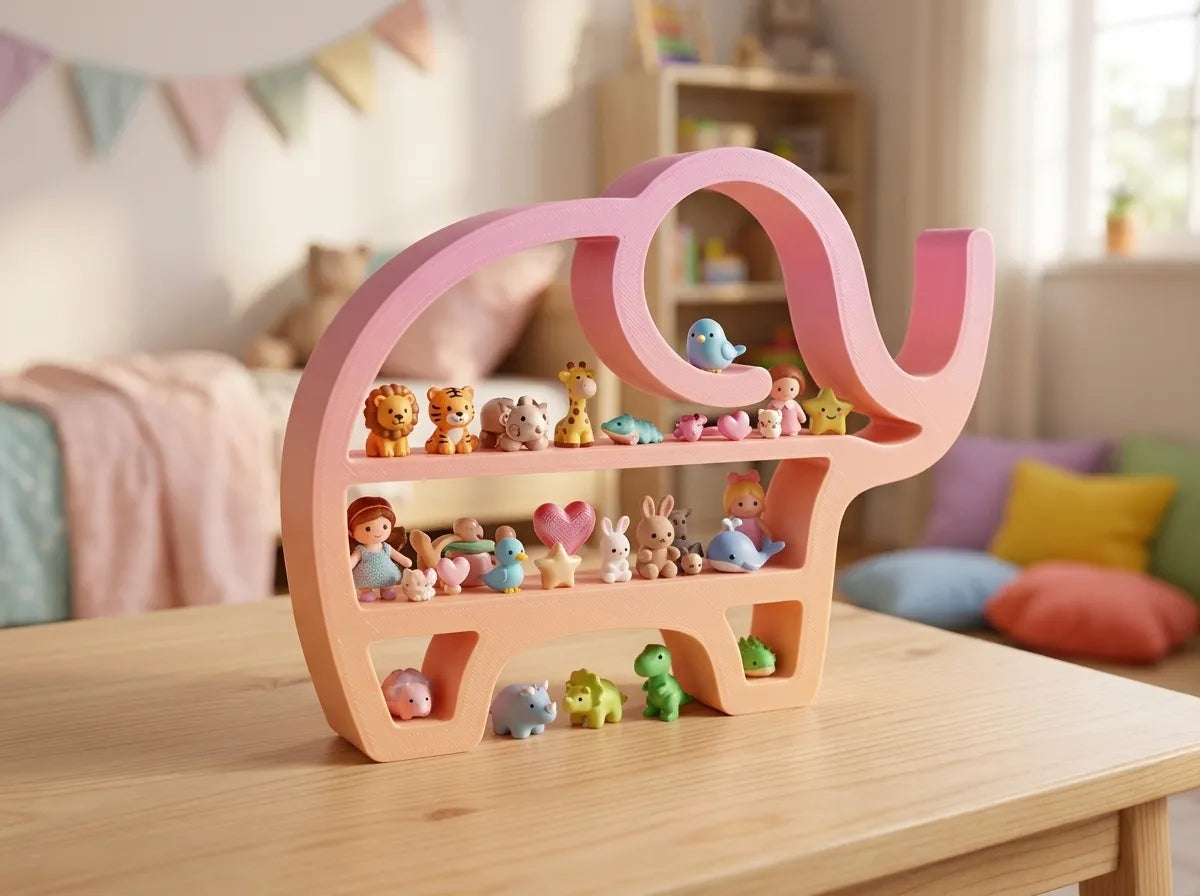 Cute Shelf Buddy Collection – Dekorativ Mini-Hylde