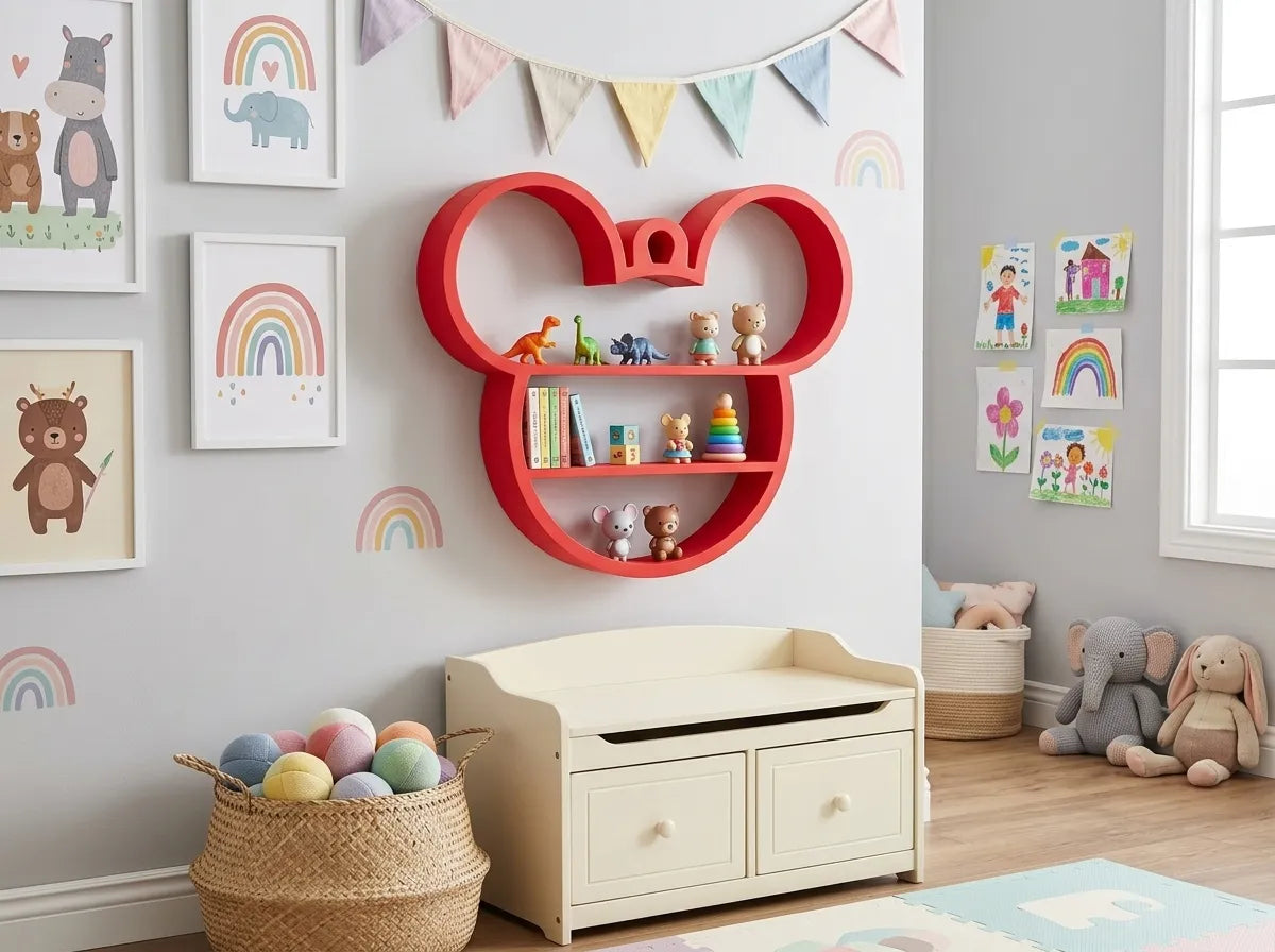Cute Shelf Buddy Collection – Dekorativ Mini-Hylde
