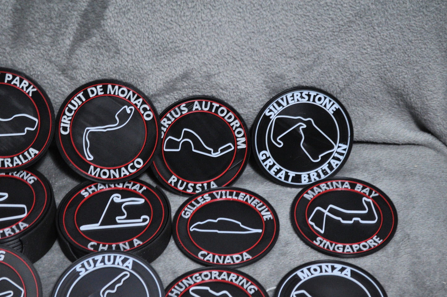 Formel 1 Coasters – Skandinavisk Design & Eco‑Friendly Style