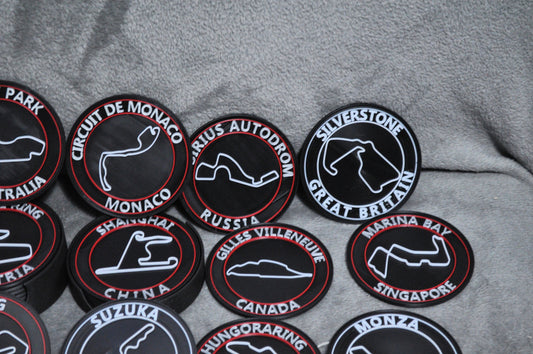 Formel 1 Coasters – Skandinavisk Design & Eco‑Friendly Style