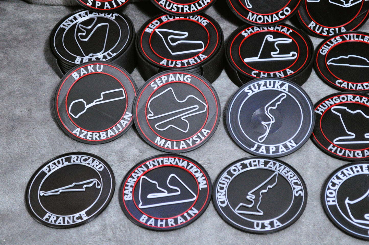 Formel 1 Coasters – Skandinavisk Design & Eco‑Friendly Style