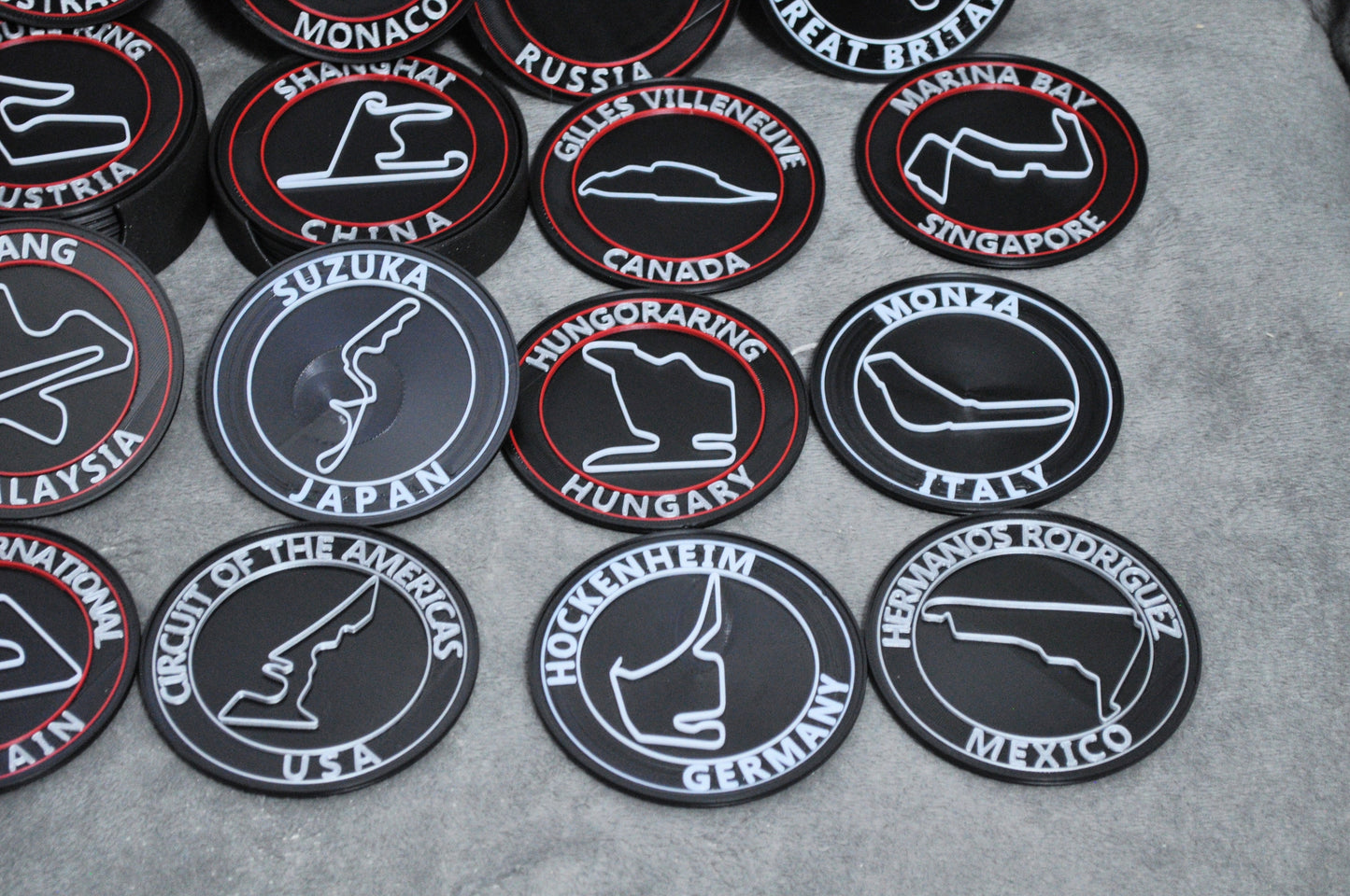 Formel 1 Coasters – Skandinavisk Design & Eco‑Friendly Style