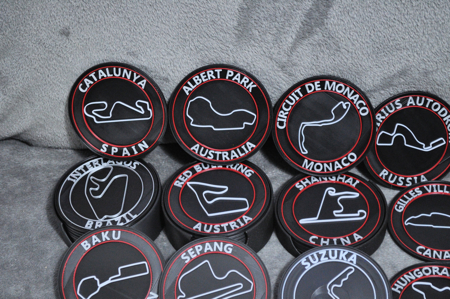 Formel 1 Coasters – Skandinavisk Design & Eco‑Friendly Style