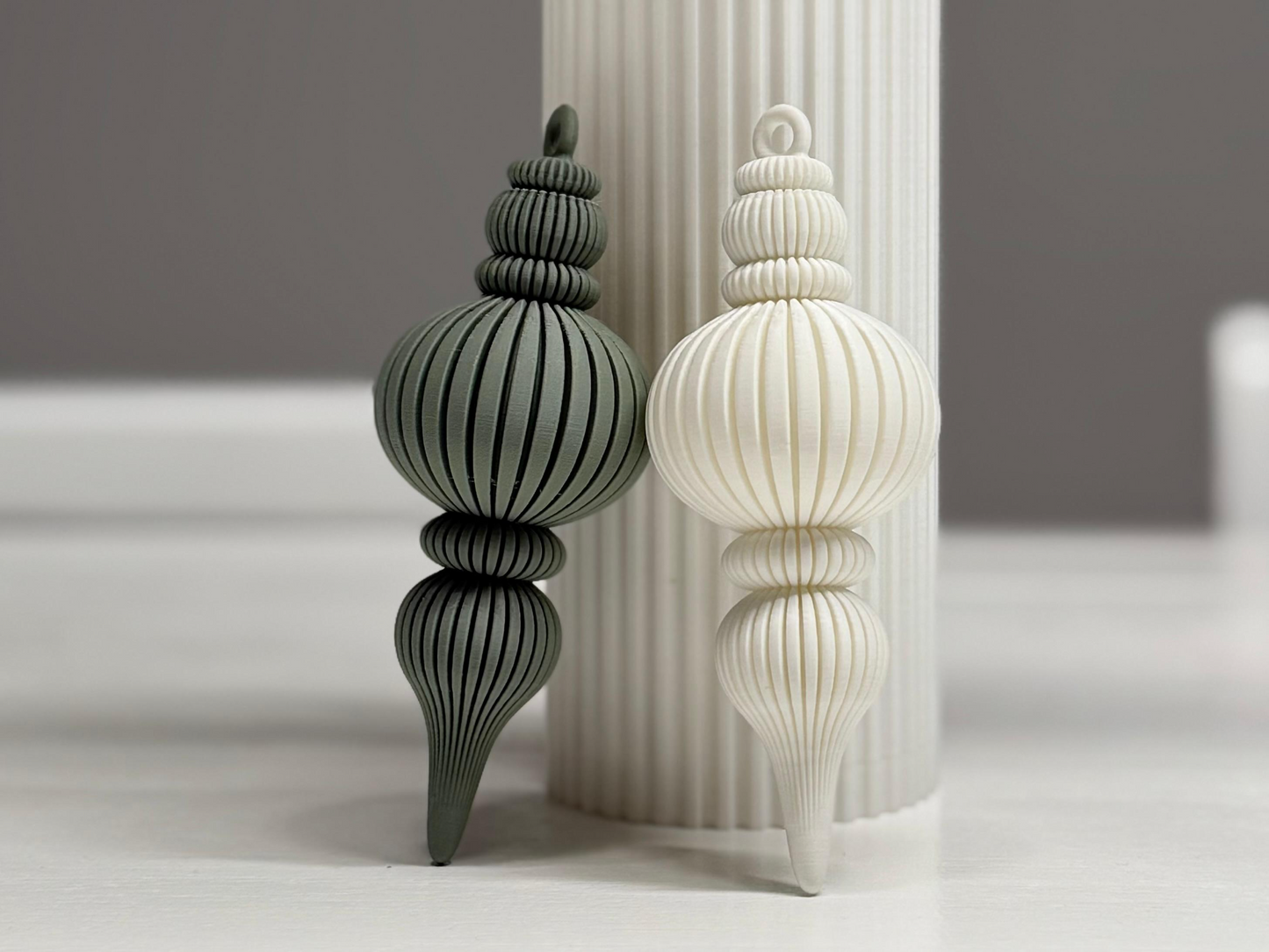 Moderne juleornament – Unikt juletræsophæng med skrueophæng