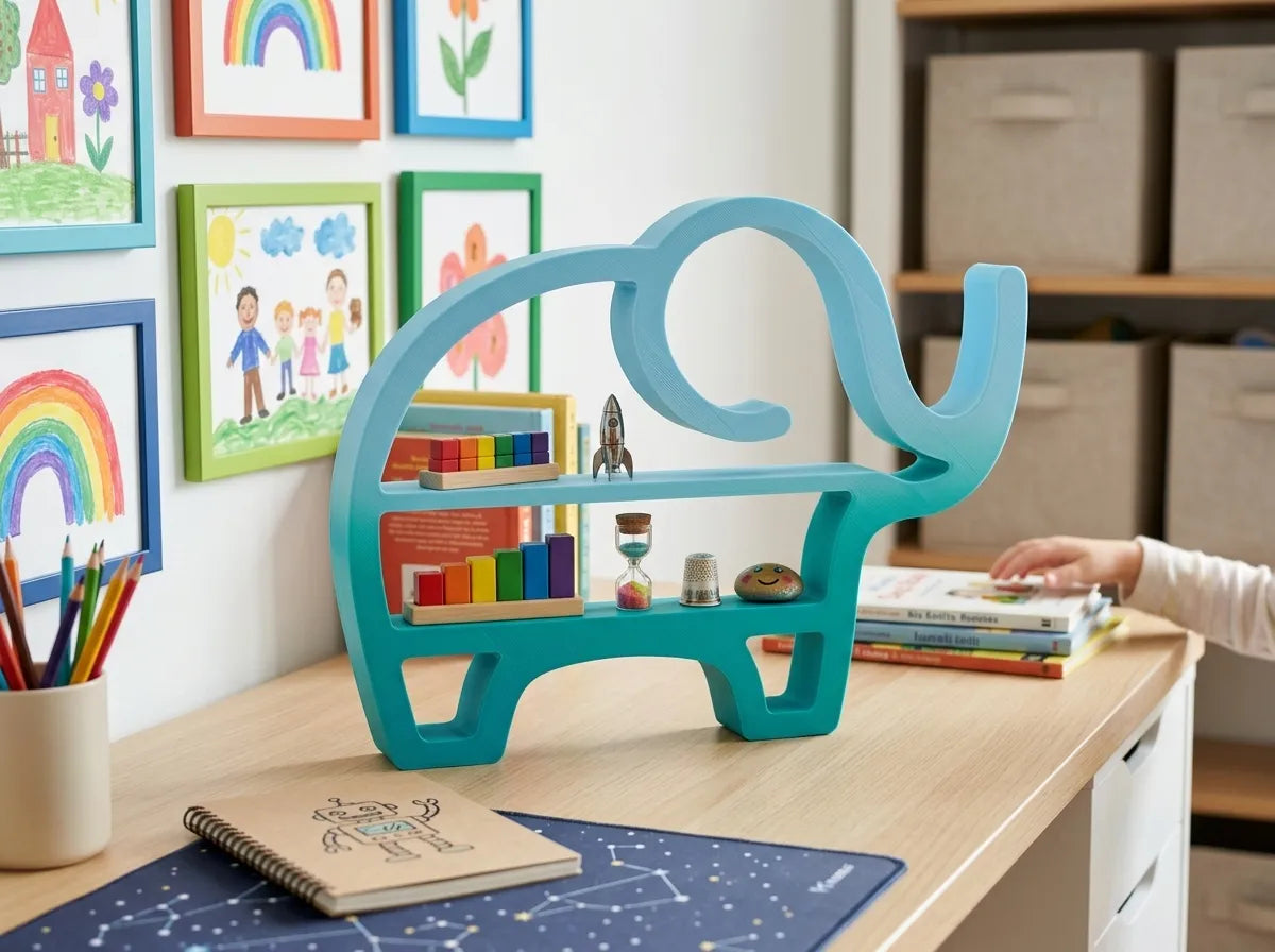 Cute Shelf Buddy Collection – Dekorativ Mini-Hylde