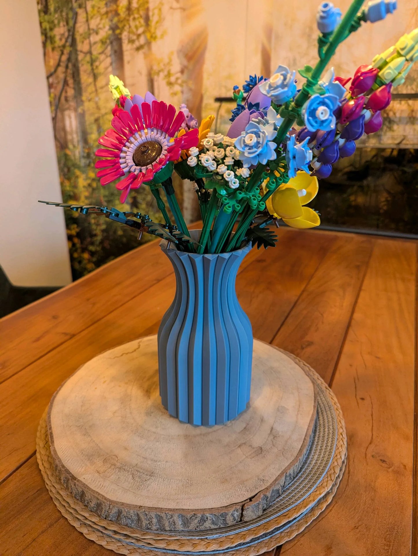 Vase til LEGO Botanicals – Wildflower Bouquet (10313)