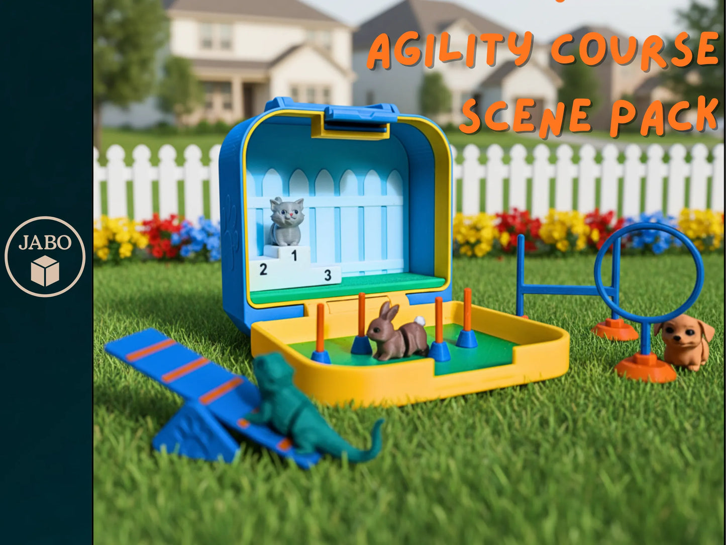 Mini Pet Carrier Display Set – Small World Diorama
