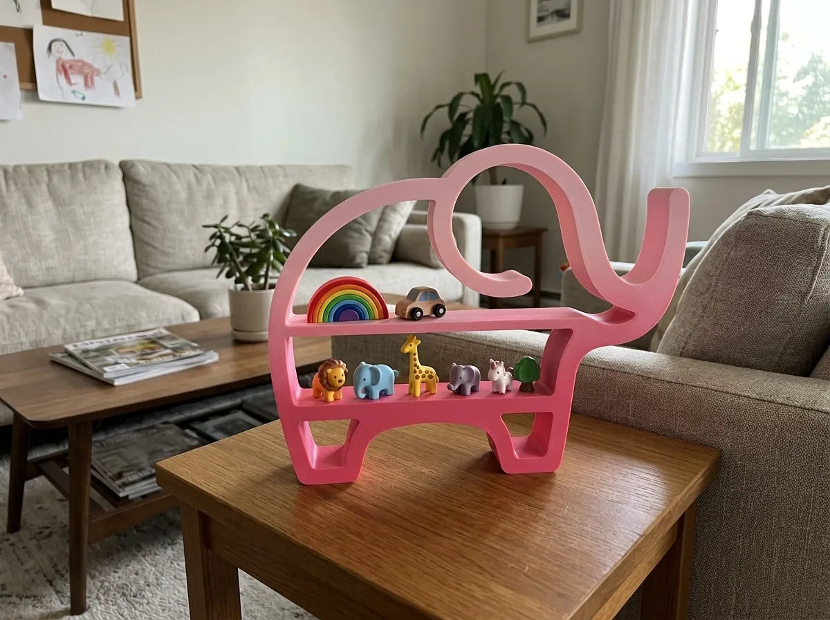 Cute Shelf Buddy Collection – Dekorativ Mini-Hylde