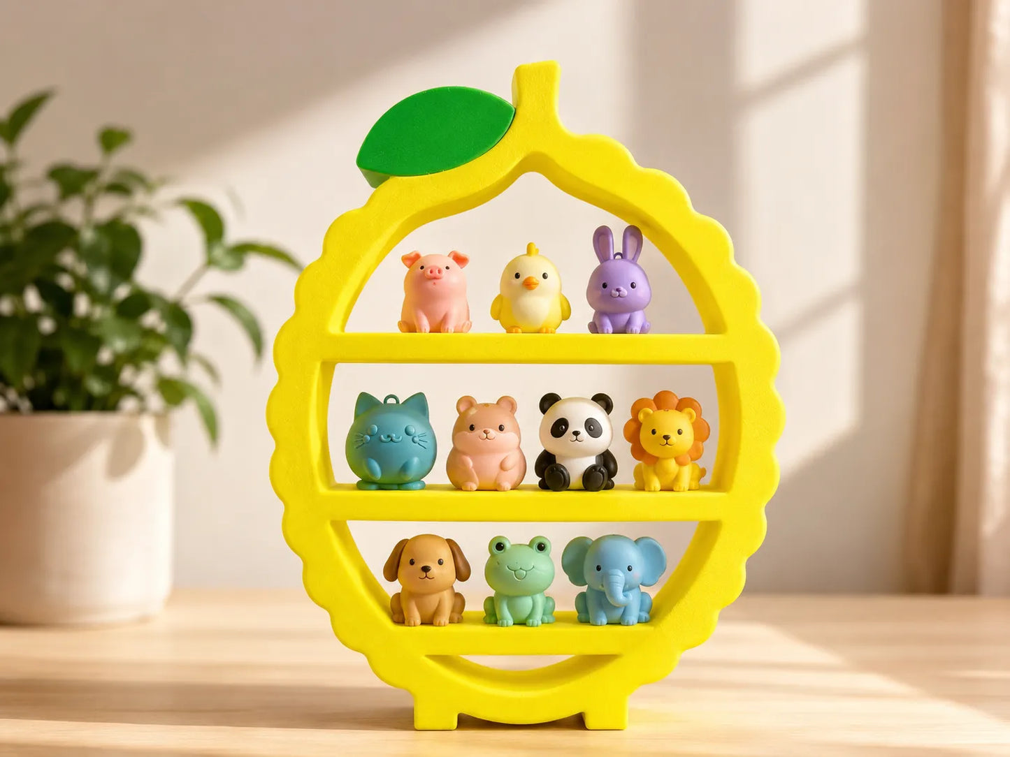 Cute Shelf Buddy Collection – Dekorativ Mini-Hylde
