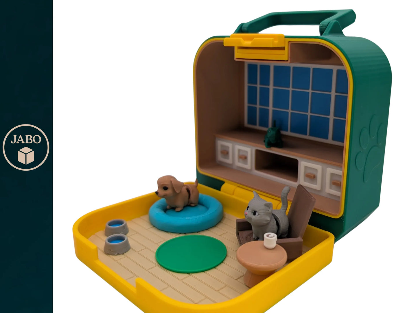 Mini Pet Carrier Display Set – Small World Diorama