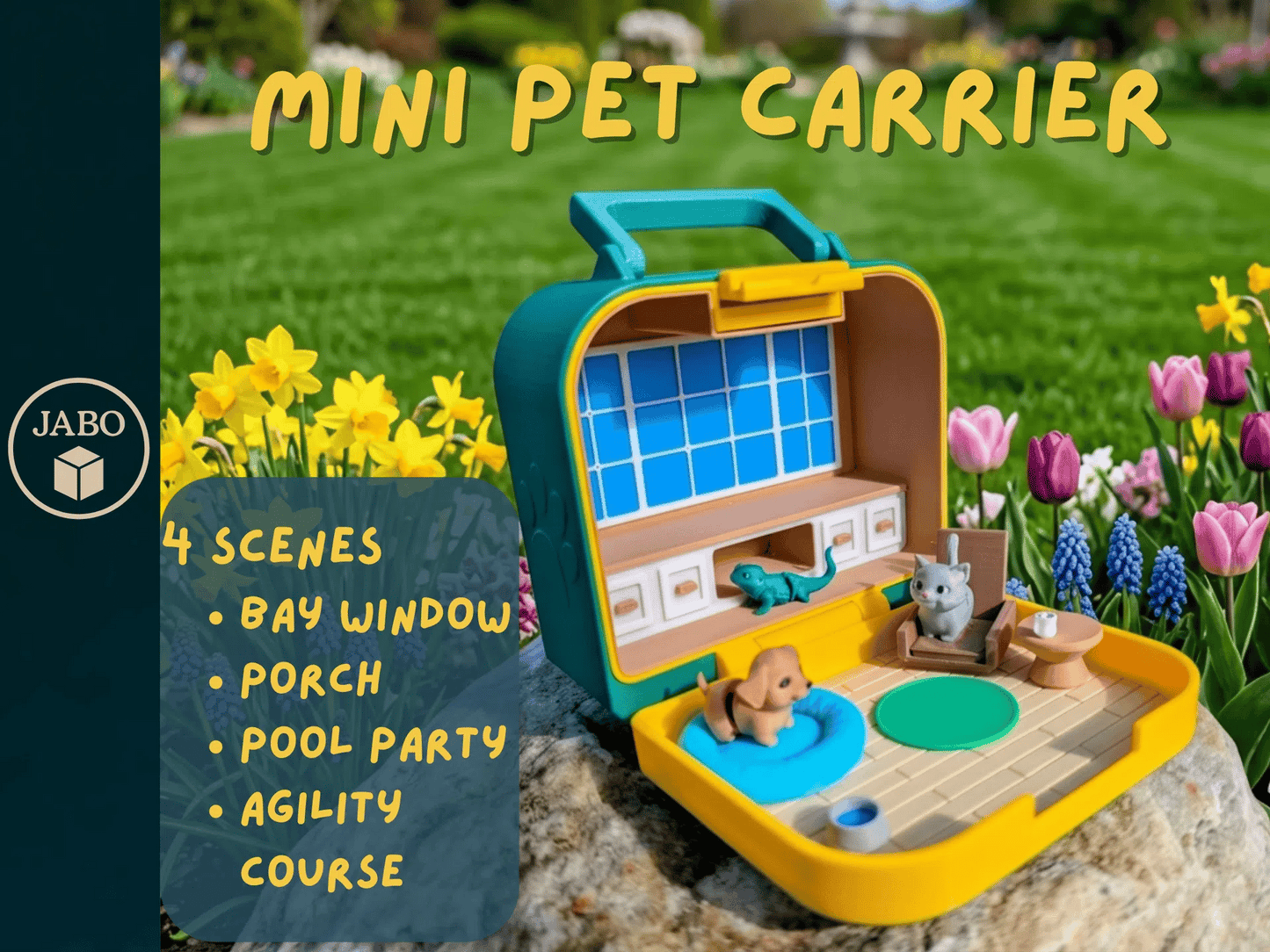 Mini Pet Carrier Display Set – Small World Diorama