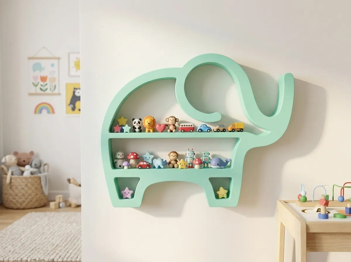 Cute Shelf Buddy Collection – Dekorativ Mini-Hylde
