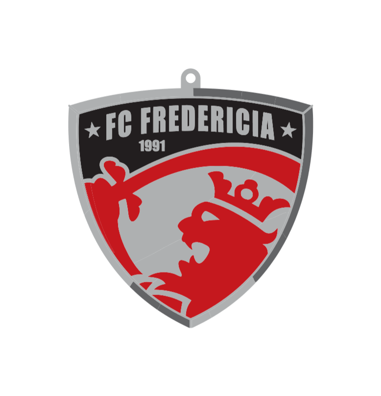 3D-printet Fan Nøglering – Superligaen Klubdesigns